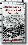 e-book cover for 'Dictionary of Allegorical Words'