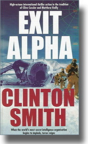 e-book cover for EXIT ALPHA