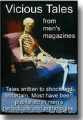 e-book cover for 'Vicious Tales from Men's Magazines'
