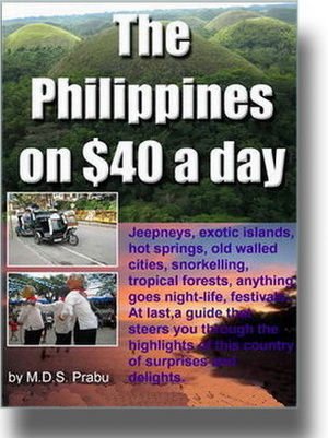 e-book cover for 'The Philippines on $40 a Day'
